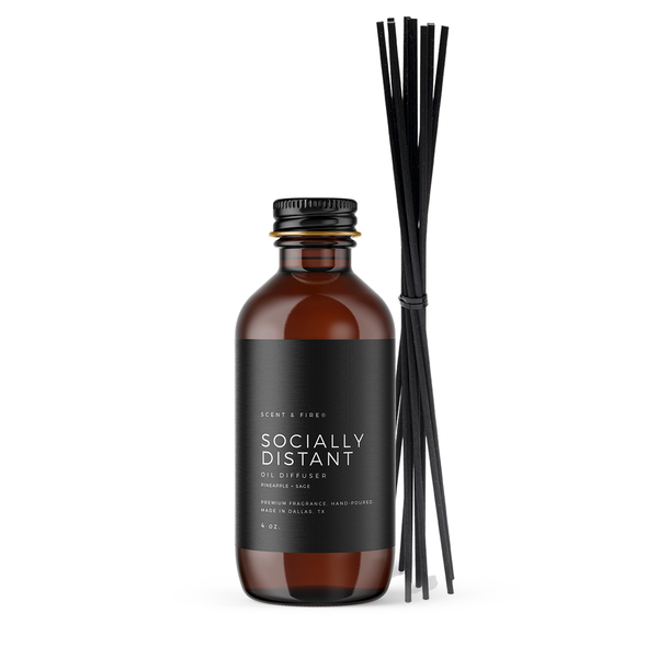 Socially Distant Reed Diffuser - Scent & Fire Candle Co.